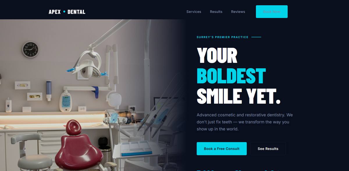 Apex Dental template
